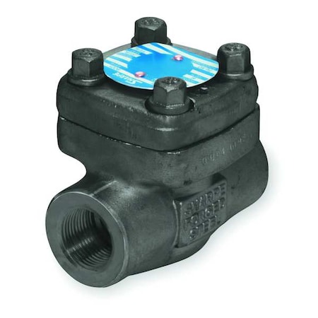 1/2" FNPT Forged Carbon Steel Piston Check Valve