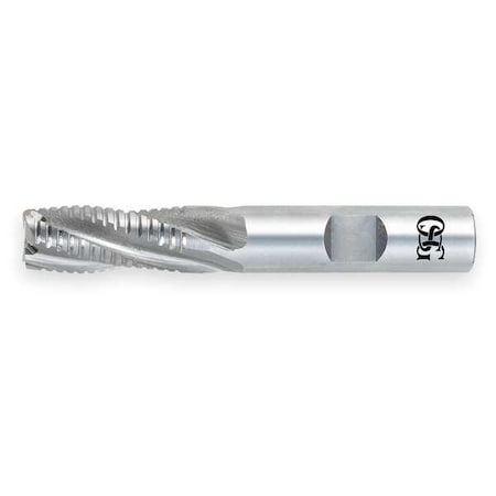End Mill,Roughing,Co,5/8,4 FL,SGL Sq End