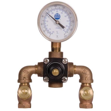 Mixing Valve,Bronze,7 gpm