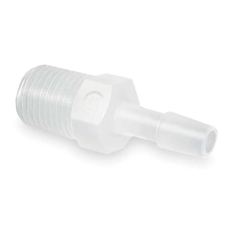 Strt,HDPE,Barbed5/8",MNPT1/2",PK10