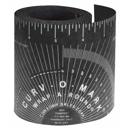 7 ft Wrap-a-Round/Diameter Tape Measure, 5 in Blade
