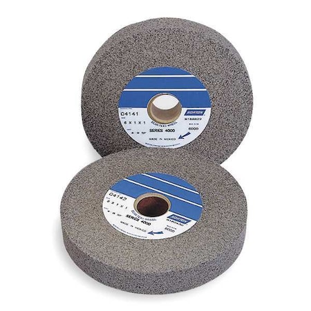 Convolute Wheel,Metal Finishng,8x1x3,MED