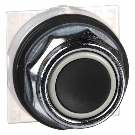 Push Button operator, 30 mm, Black