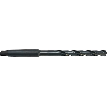 118 Degree General Purpose Taper Shank Drill Chicago-Latrobe 110 Steam Oxide HSS RHS/RHC 1-1/2