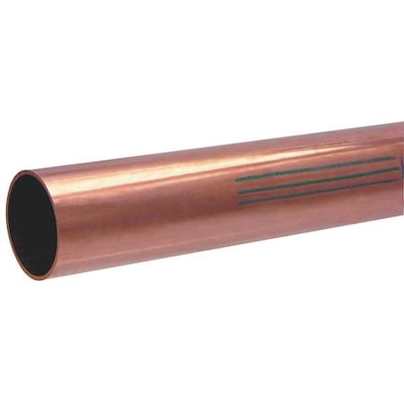 Straight Tubing, 1/2 in Outside Dia, 5 ft Length, K