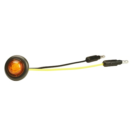 Clearance Marker Light,LED,Yellow,12VDC