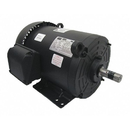 Three-Phase General Purpose Motor, 5 HP, 182/4T Frame, 230/460V AC Voltage, 3500 Nameplate RPM