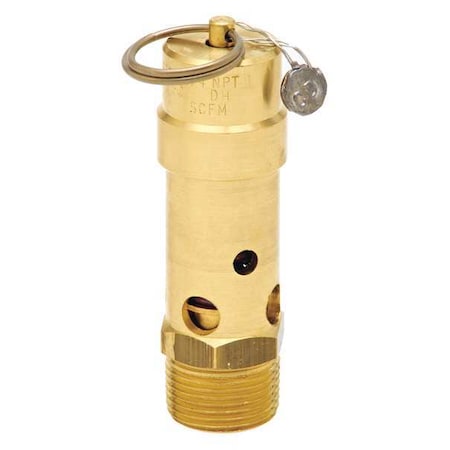 Air Safety Valve,3/4 In Inlet, 175 psi