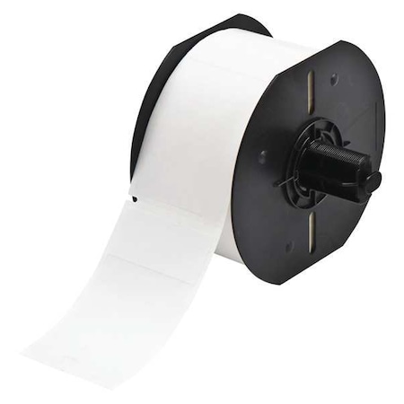 Label Roll, White/Clear, Labels/Roll: 400