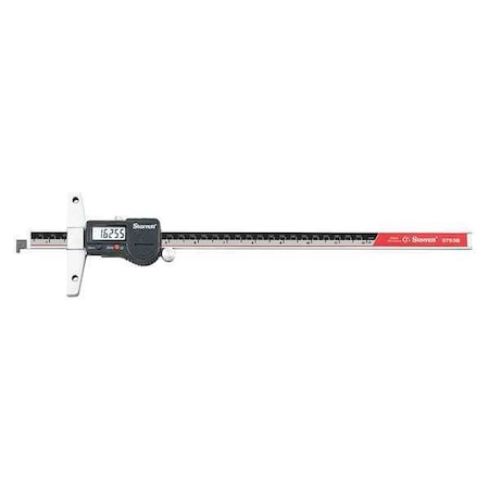 Electronic Depth Gage,0 to 12" Range