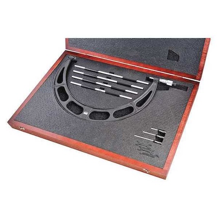 Anvil Micrometer Set,12 to 16" Range