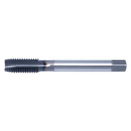 Spiral Point Tap, #10-24, Plug, UNC, 3 Flutes, Hard Lube