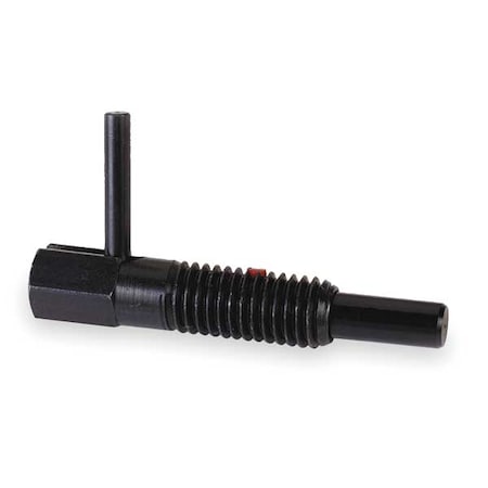 Plunger, Hand, Steel, Zinc, 5/8-11, 3.05, PK2