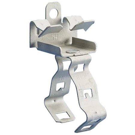 Clip, Conduit; EMT; Pipe Use, 2 in, Steel, Zinc Phosphate