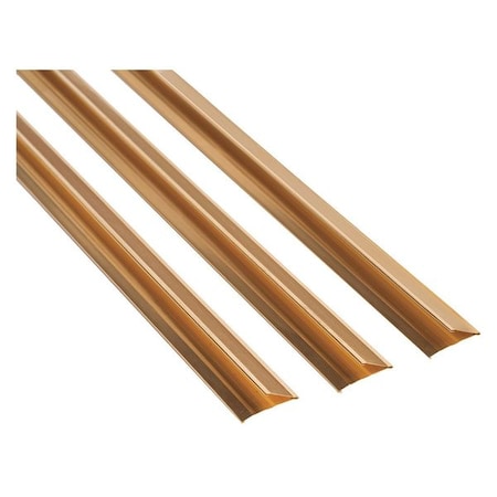 Weatherstrip, 36in.L, Nails