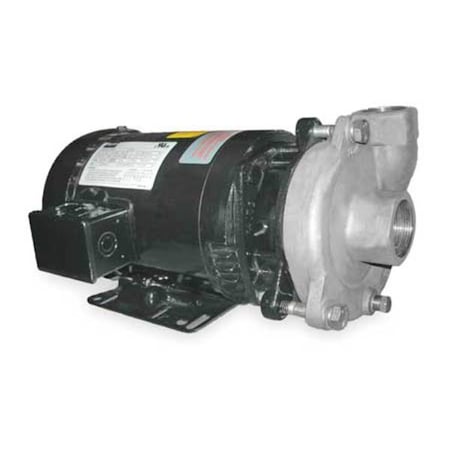 Stainless Steel 3 HP Centrifugal Pump 208-230/460V