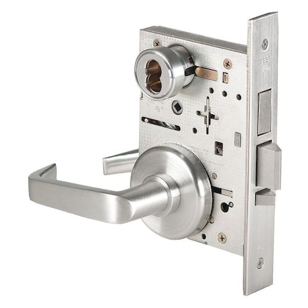 Mortise Cylinder, Entry Door, 1-3/16 "