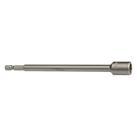 Nutsetter,3/8" Hex,6" L,Steel,Unfinished