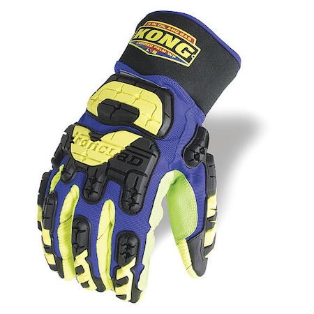 Impact Resistant Gloves,Sz 2XL,Black,PR