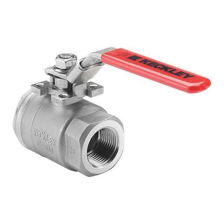 3" NPT Stainless Steel Ball Valve Inline