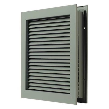 Self Attaching Louver,Steel,10 ft.
