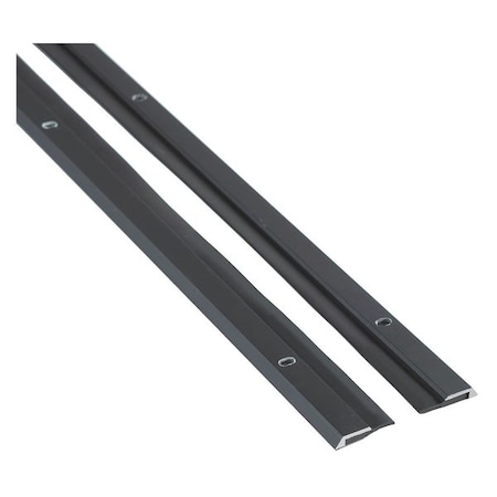 Astragal, Aluminum, 1-1/4in.H, PK2