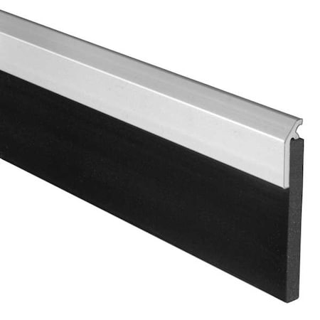 Door Sweep,Anodized Aluminum,48 In