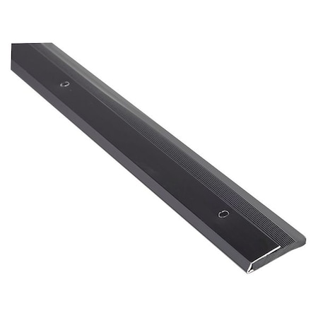 Door Sweep, Vynil, 48in.L, Single Fin