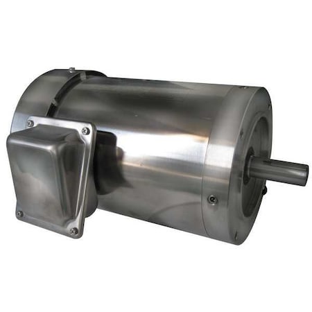 Washdown Motor,3 Ph,TEFC,2 HP,1750 rpm