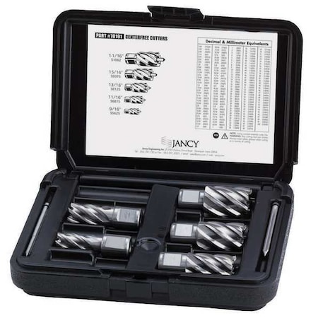 Annular Cutter Set M42,2 In Cut D,5 Pc