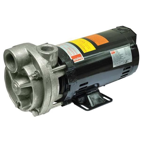 Turbine Pump, 3/4 HP, 3 Ph, 2.5/1.2 Amp