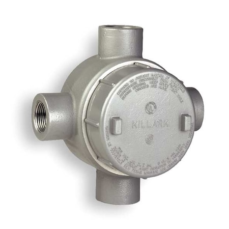 Conduit Outlet Body,Aluminum,X