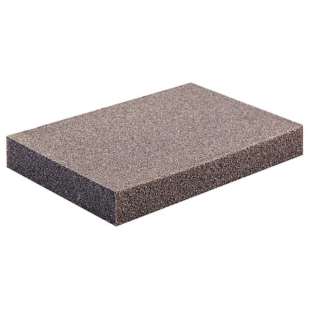 Sanding Sponge,Fin,4x2-3/4x1/2 In