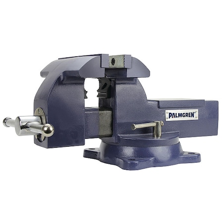 8" Heavy Duty Combination Vise with Swivel Base