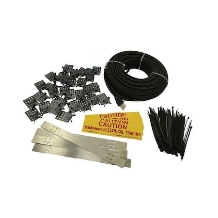 Electric Heating Cable, 120VAC, 75 FT Length
