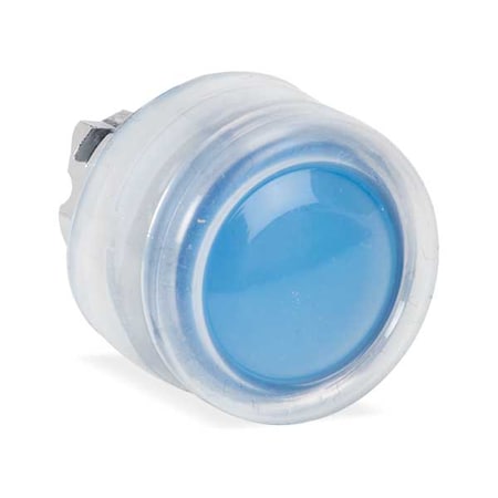 Illuminated Push Button Operator, 22 mm, Blue