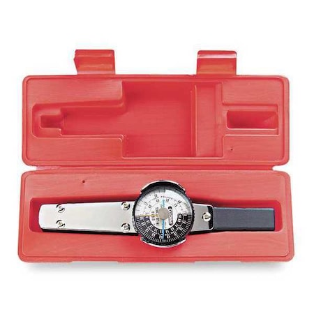 Dial Torque Wrench,Drive Size 3/8 in.