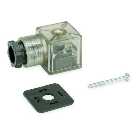 Connector, DIN 436050A, Plug Lead, Width (mm): 30