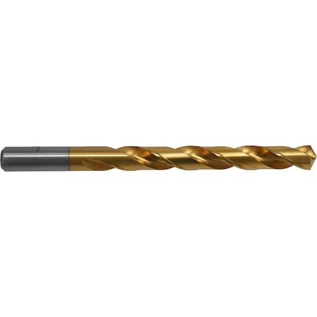 118 Degree General Purpose Jobber Length Drill Chicago-Latrobe 150-TN TiN HSS RHS/RHC No 12