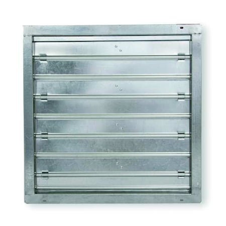 Mtrzd Damper,For Fan Dia. 16",100-240V