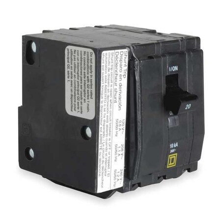Miniature Circuit Breaker, QO Series, 40A, 3 Pole, 120/240V AC, 10kA at 120/240V AC