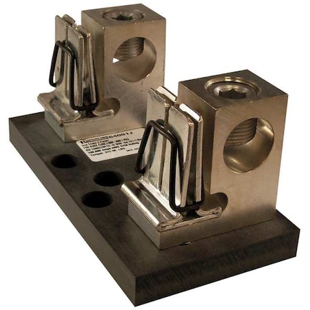 Open Fuse Block, J UL Class, 600V AC/DC Volt Rating, 1 Poles, Box Lug