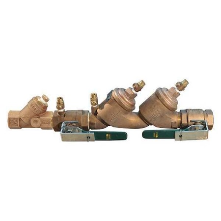 Double Check Valve,Watts 719,2in,FNPT
