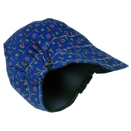 Welding Cap, Reversible, Patterned on 1-Side and Soli