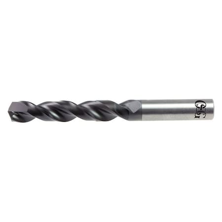 Jobber Drill,Carbide,4.86mm,4 in. L