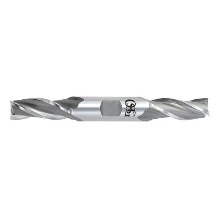 HSS End Mill, 1in.dia., 1-7/8in.Cut L