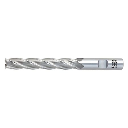 HSS End Mill,7/8in.dia.,5in.Cut L