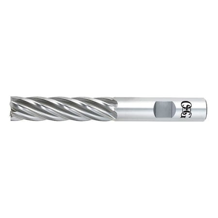 HSS End Mill, 1/4in.dia., 1-1/4in.Cut L