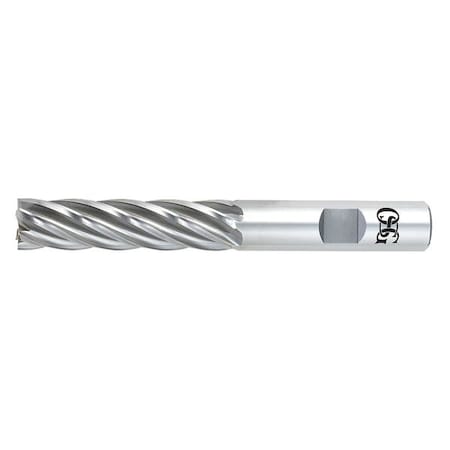 HSS End Mill, 1/4in.dia., 1-1/4in.Cut L