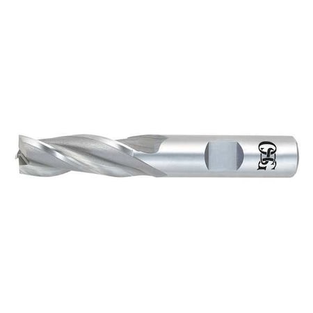 HSS End Mill, 1in.dia., 1-7/8in.Cut L